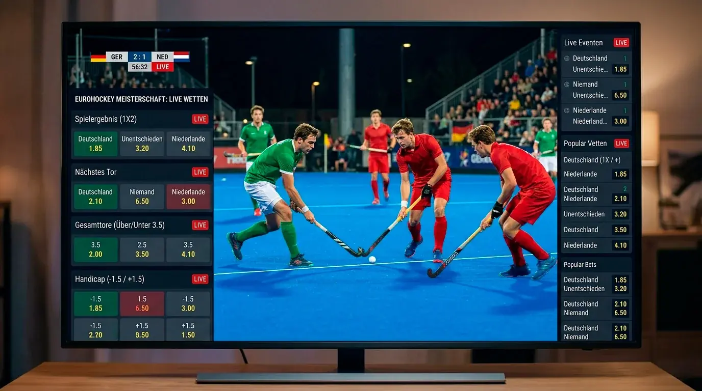 EuroHockey Championship Live-Wetten: Quotenbewegungen und taktische Momente beim Feldhockey EM