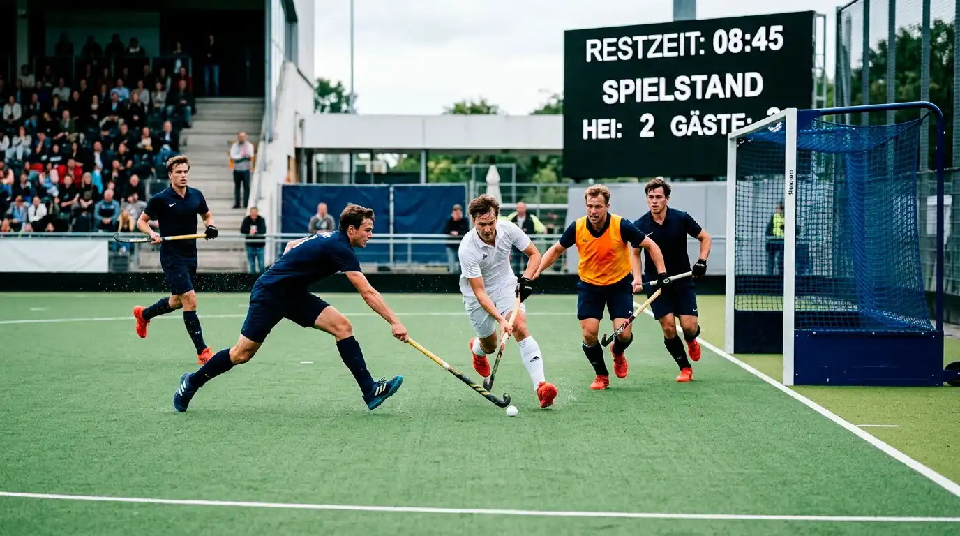 Timing für Feldhockey Live-Wette beim Torwart-raus-Szenario im letzten Spielviertel