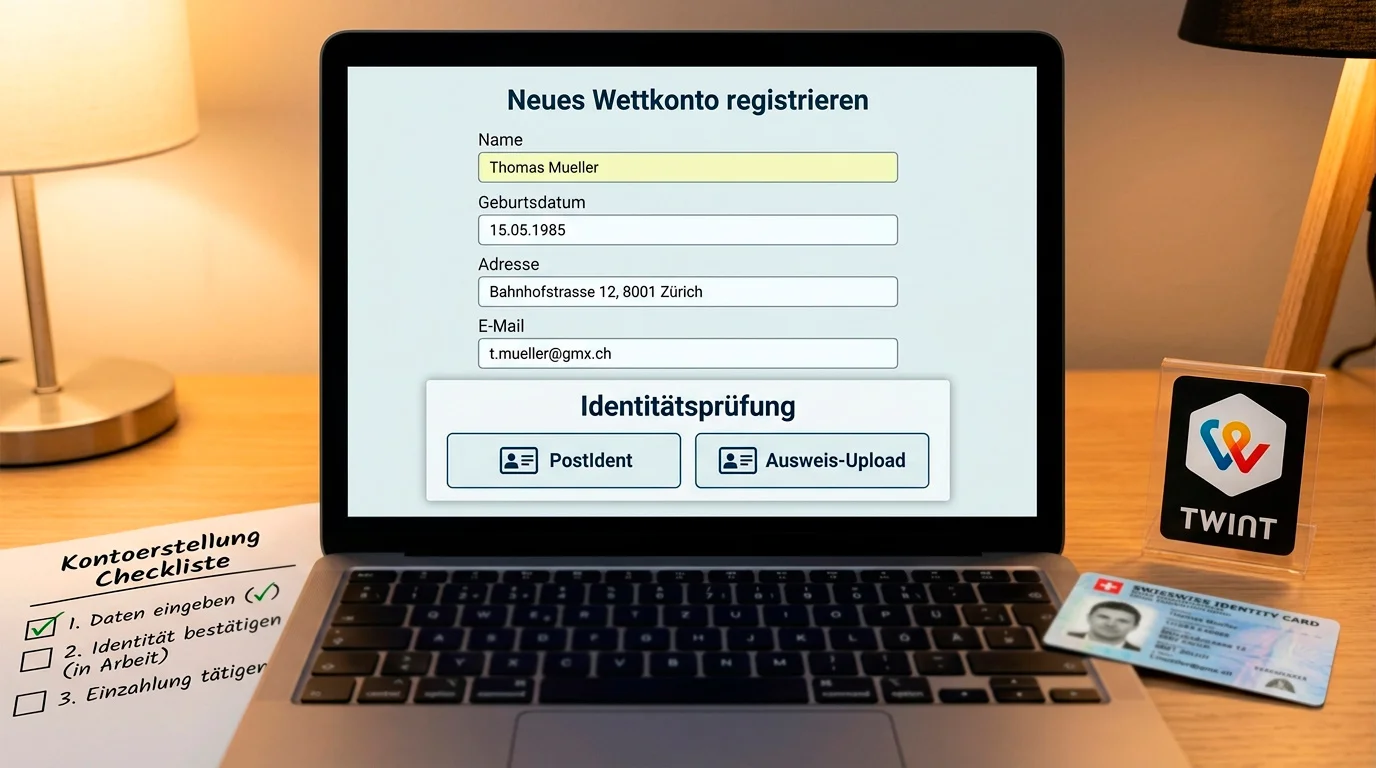 Konto eröffnen beim Feldhockey Wettanbieter Schritt für Schritt – Schweizer Altersverifikation und Registrierungsprozess