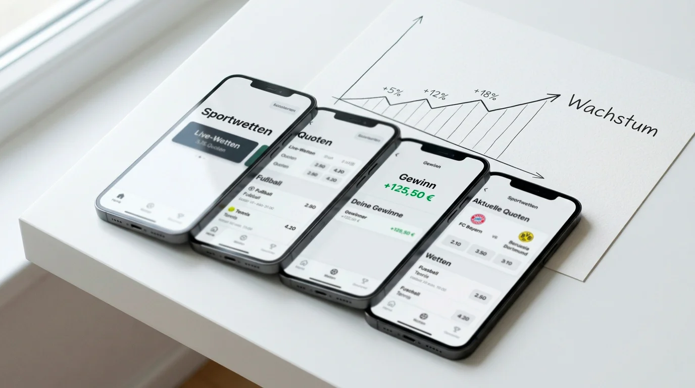 Wachstum mobiler Sportwetten in der Schweiz – Smartphones als primäres Wettmedium