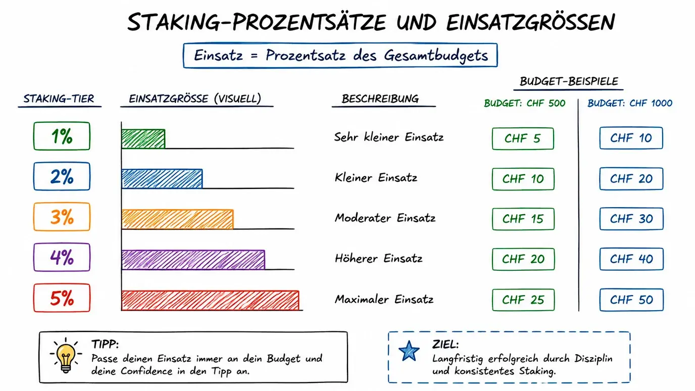 1-5 Prozent Staking-Regel beim Feldhockey Wetten: Budget-Einteilung und Einsatzkontrolle pro Einzelwette