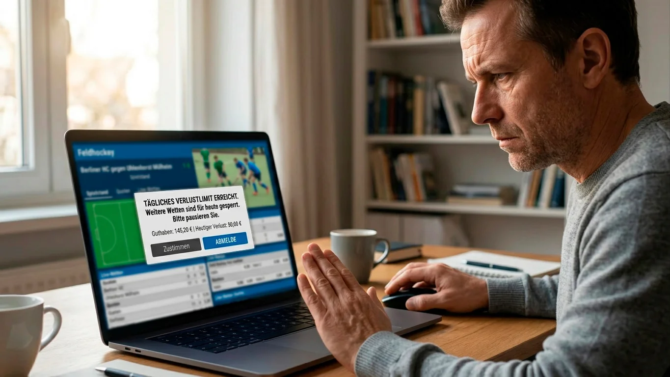 Verlustserien beim Feldhockey Wetten kontrollieren: Emotionale Reaktionen vermeiden und Chasing erkennen