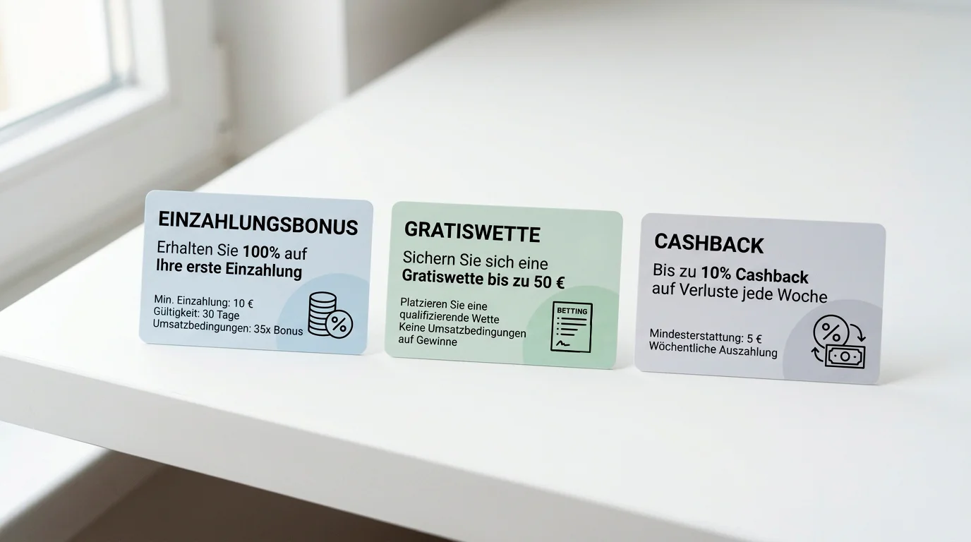 Sportwetten Bonus Typen Überblick – Einzahlungsbonus Gratiswette und Cashback beim Feldhockey