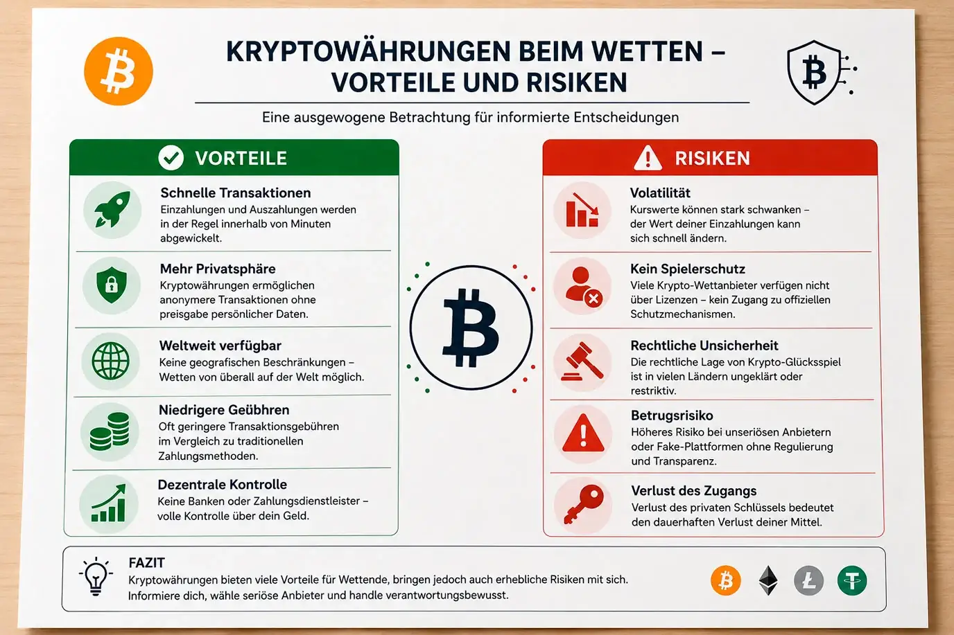 Vor- und Nachteile von Krypto-Wetten beim Feldhockey – schnelle Transaktionen versus Volatilität und fehlender Spielerschutz