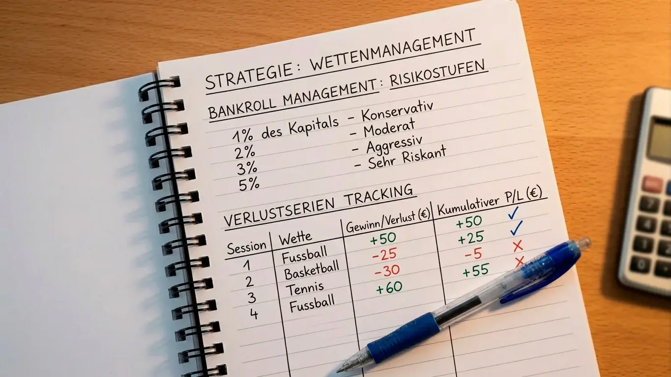 Feldhockey Bankroll Management: 1 bis 5 Prozent Einsatzregel und Verlustserienmanagement bei Nischensportwetten