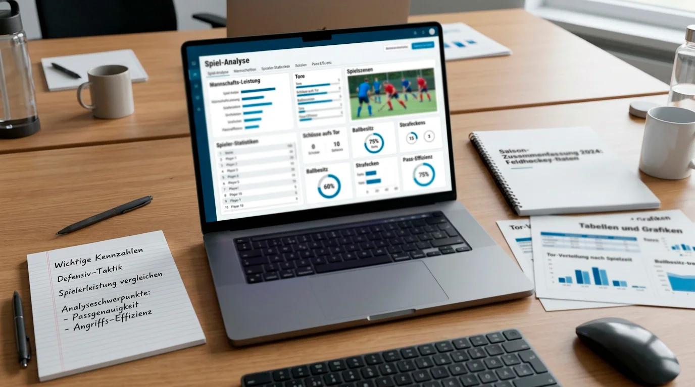 Screenshot von FIH-Statistikseite und anderen Datenquellen für Feldhockey-Wettanalyse