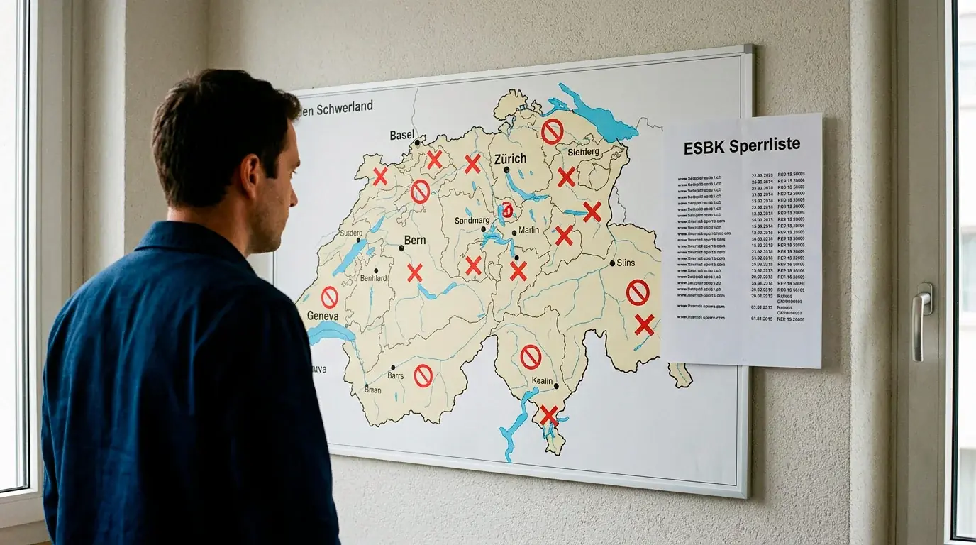 Ausländische Wettanbieter Schweiz: Offshore-Status und ESBK-Sperrung erklärt für Schweizer Sportwetter