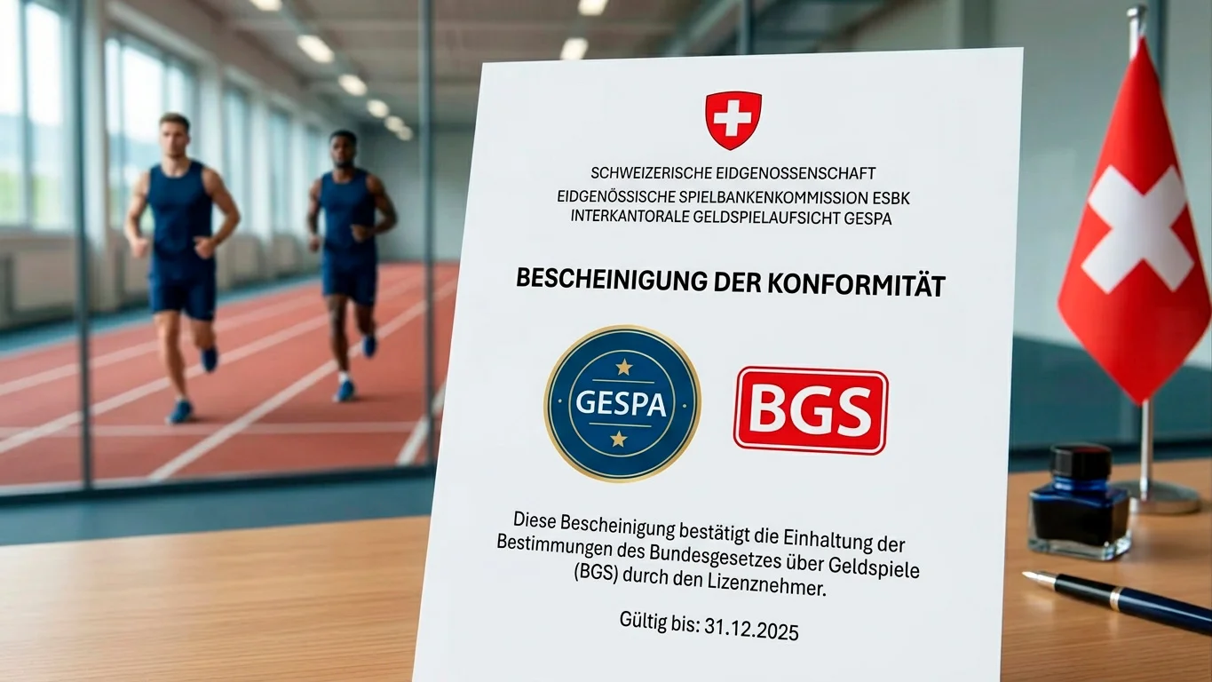 Legale Feldhockey-Sportwetten in der Schweiz: GESPA-Aufsicht und BGS-Konformität bei Swisslos tip.ch